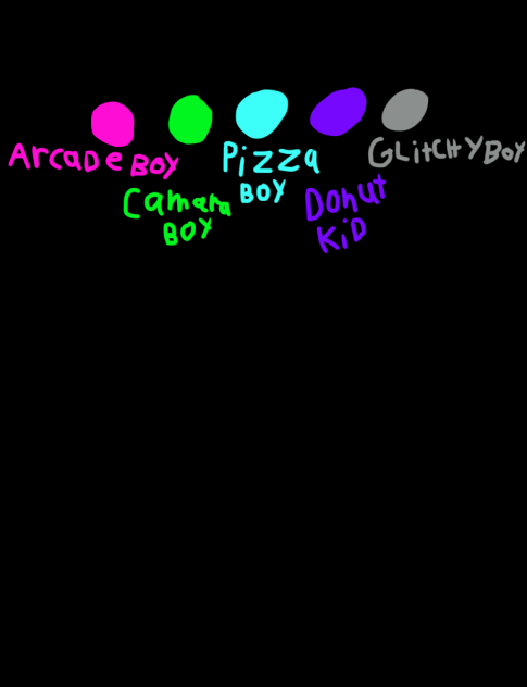 FW! Weird core nostalgia core oc colours