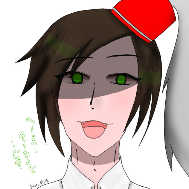 Osmn 口だけゲス顔 線画3 Ibispaint