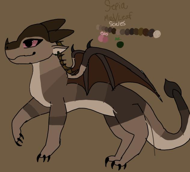 Sepia, one of my WOF ocs