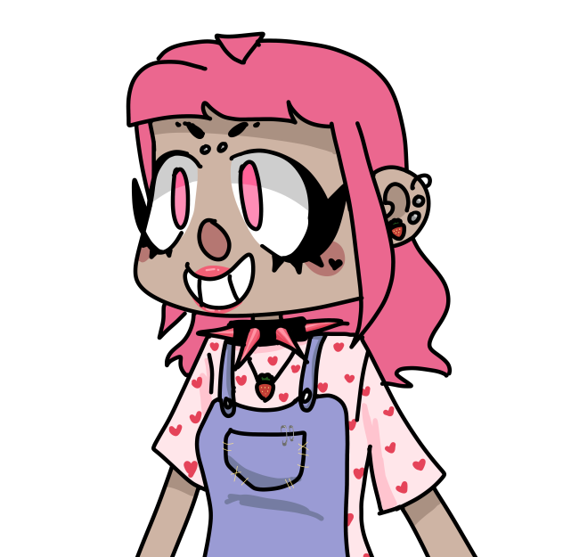 punk strawberry shortcake 🍓⛓