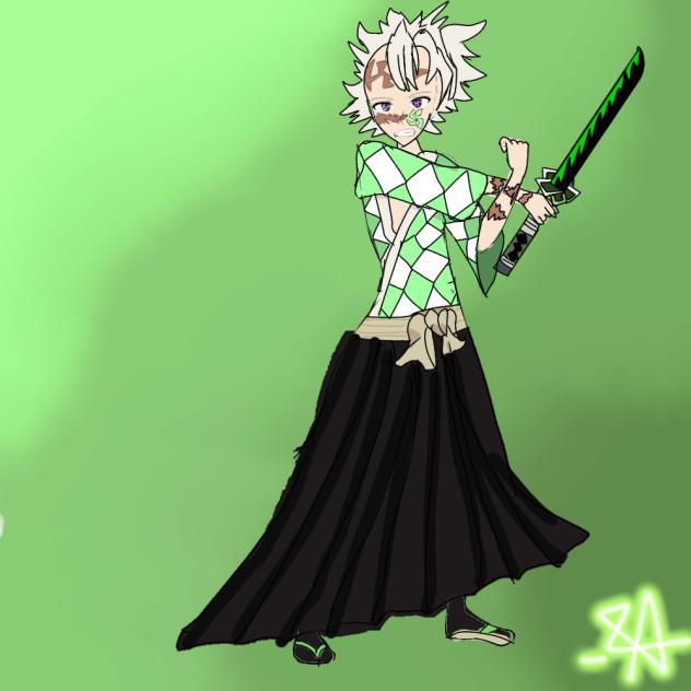 Sanemi as demon