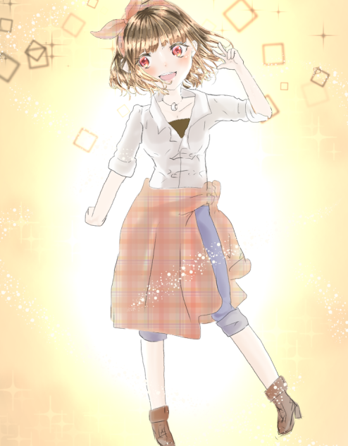 毛を頑張った。