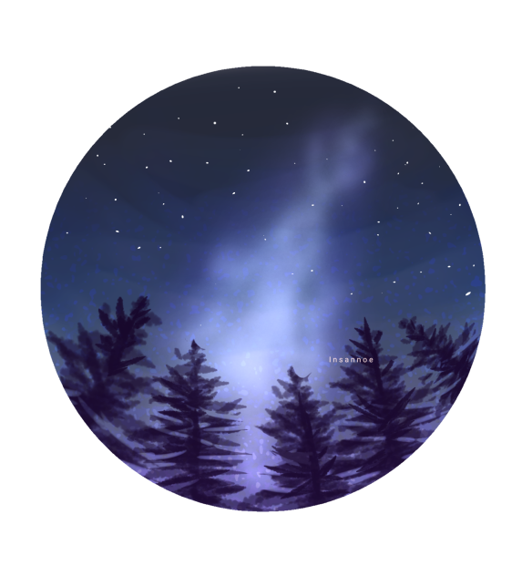 Night Sky (Forest)