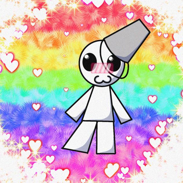 just a goober but he burns your eyes les