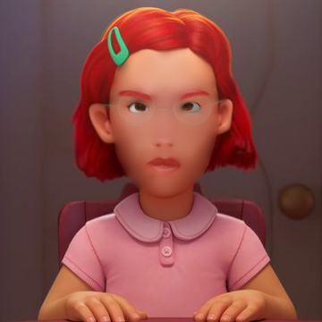 perfect face on Mei Lee from Turning Red - ibisPaint