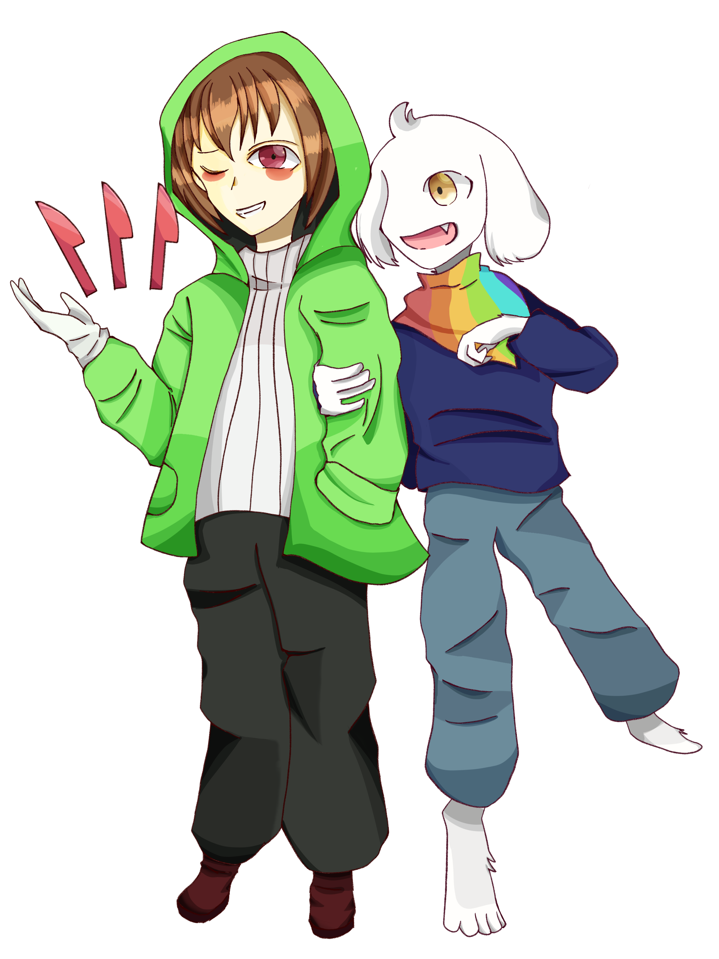 ストシフ キャラアズ描いてみた Ibispaint