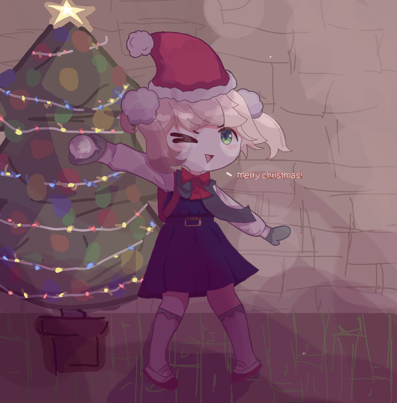 loli shigure christmas! - ibisPaint