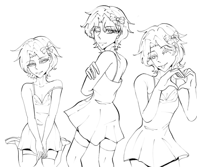 Mio’s DTIYS LINEART