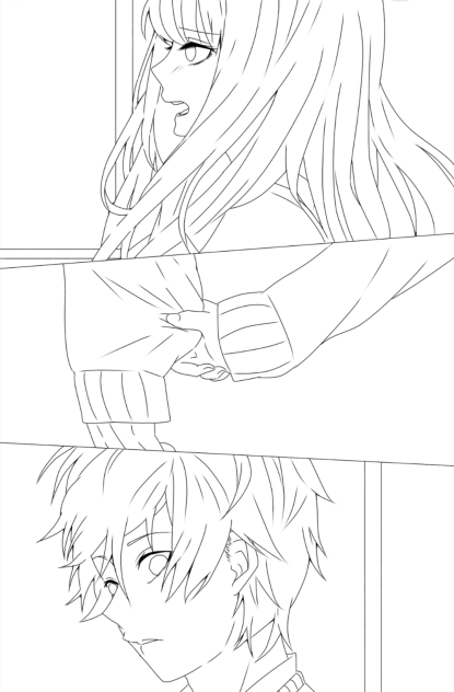 恋、告げる イメージ線画