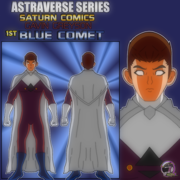 1ST BLUE COMET (SATURN COMICS)