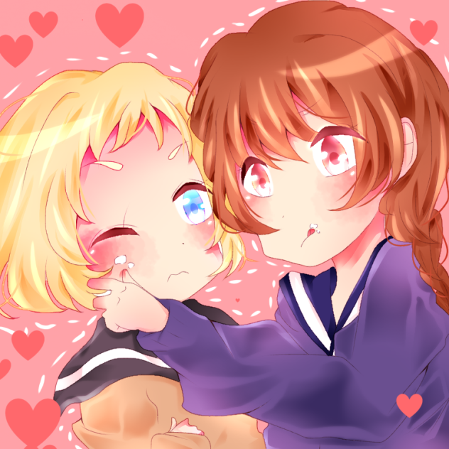 クリームついてるよ
