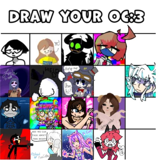 DRAW YOUR OC!!!