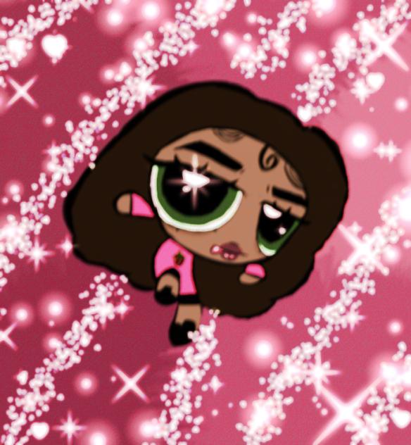me as a Powerpuff gurl