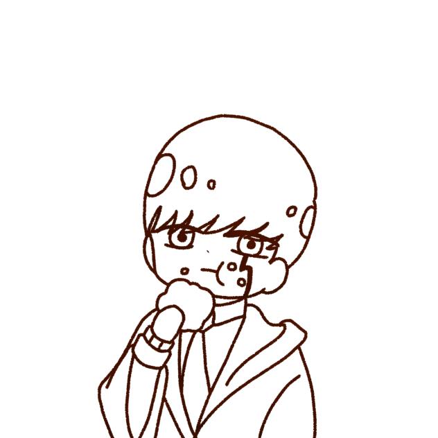 マッシュル　塗り絵