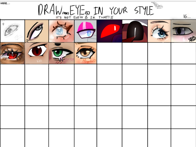 Draw an eye!