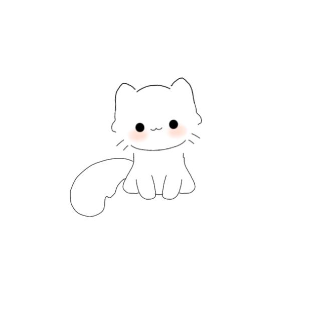 Cute cat - ibisPaint