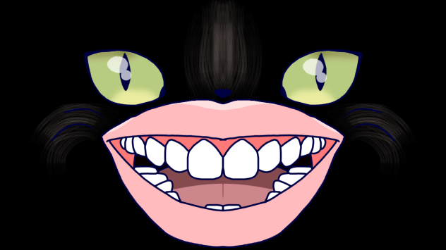 Cat with lips 💀