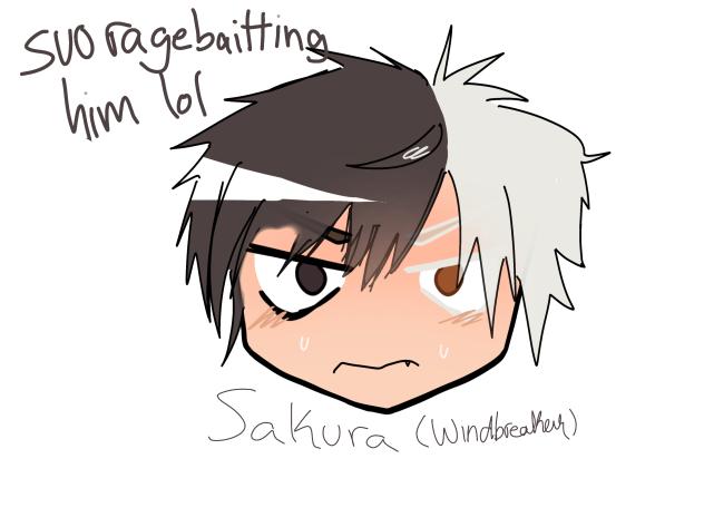 Suo embarrassing Sakura