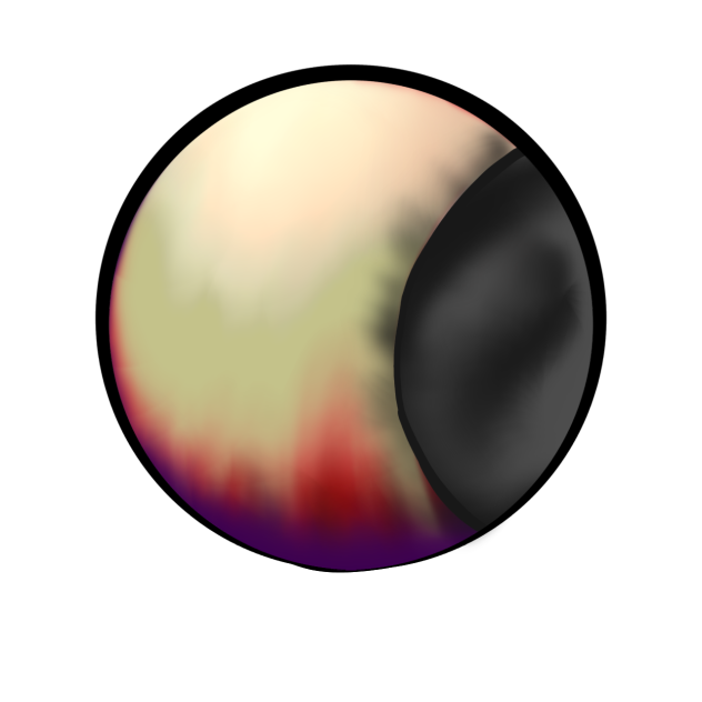 The moon
