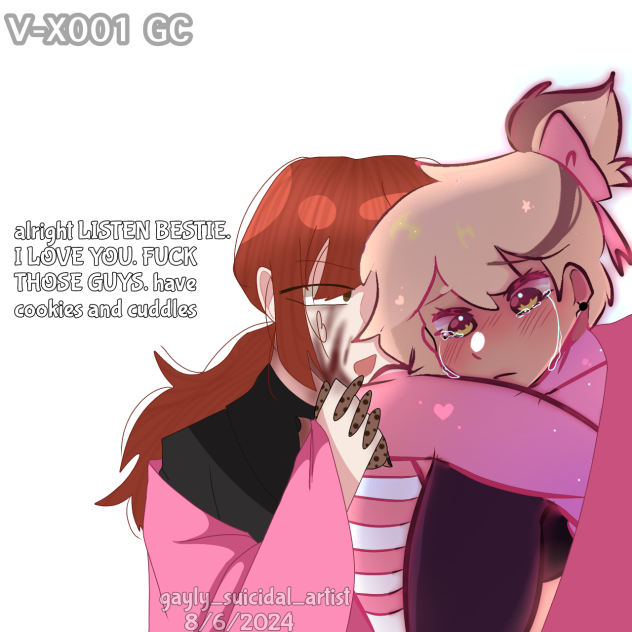(aggressively loves)