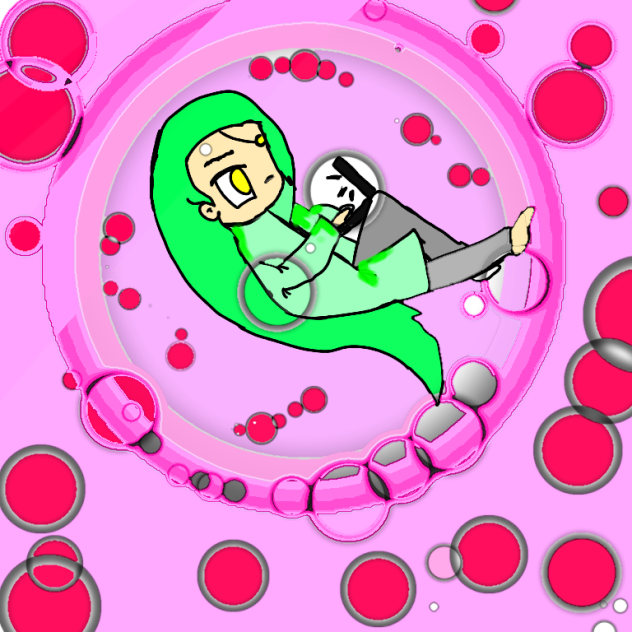 she in bubble