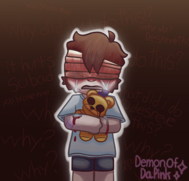 Oh poor lil crying child 😭