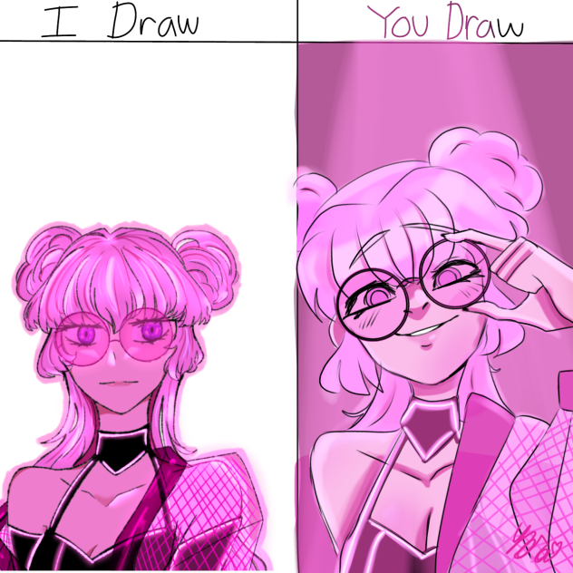 I draw, you draw with @ Alexah Tandoy