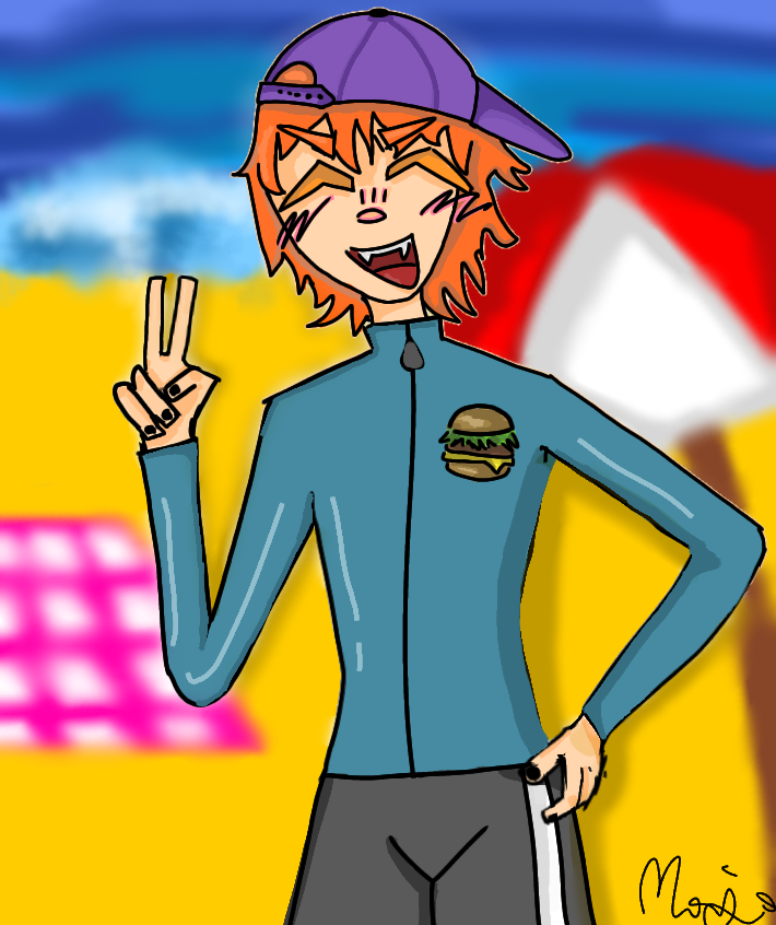 just a nice day on the beach - ibisPaint