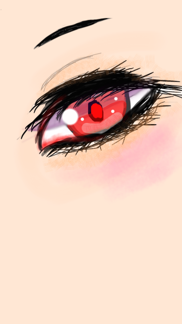 簡単な目の書き方(手書きw)
