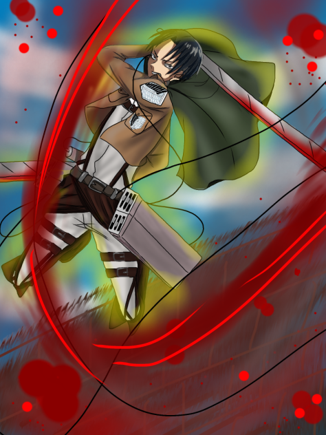 進撃の巨人 リヴァイ兵長 - ibisPaint