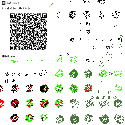 Idk dot brush qr - ibisPaint