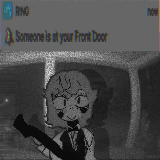 Someone is at ur front door что