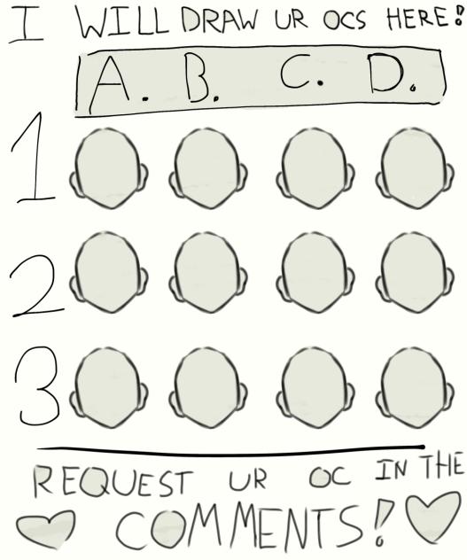 drawing ur ocs!!