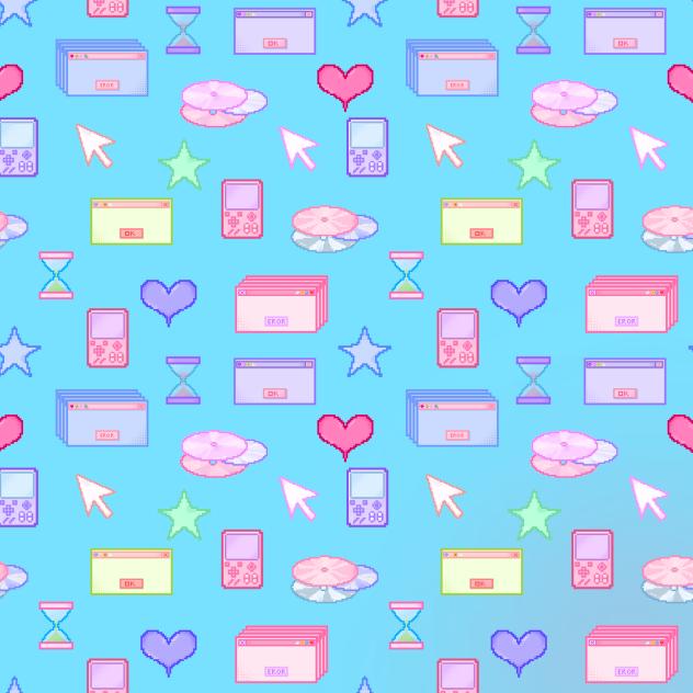 y2k theme wallpaper pixel