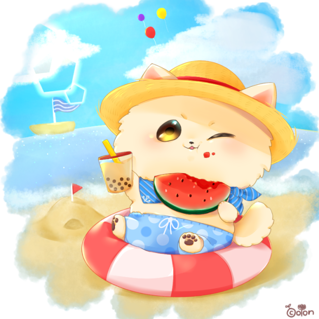 🌴🏖夏だー！☀️🍉