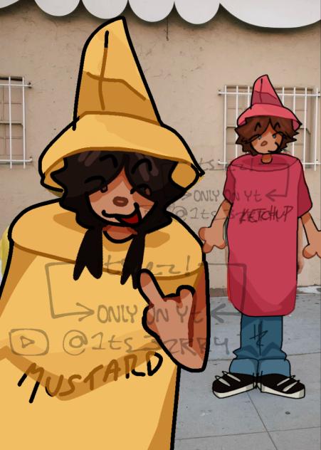MUSTARD N KETCHUP !!