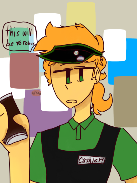 DREW THE CASHIER AGAIN-