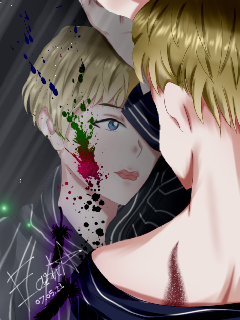 BTS V anime