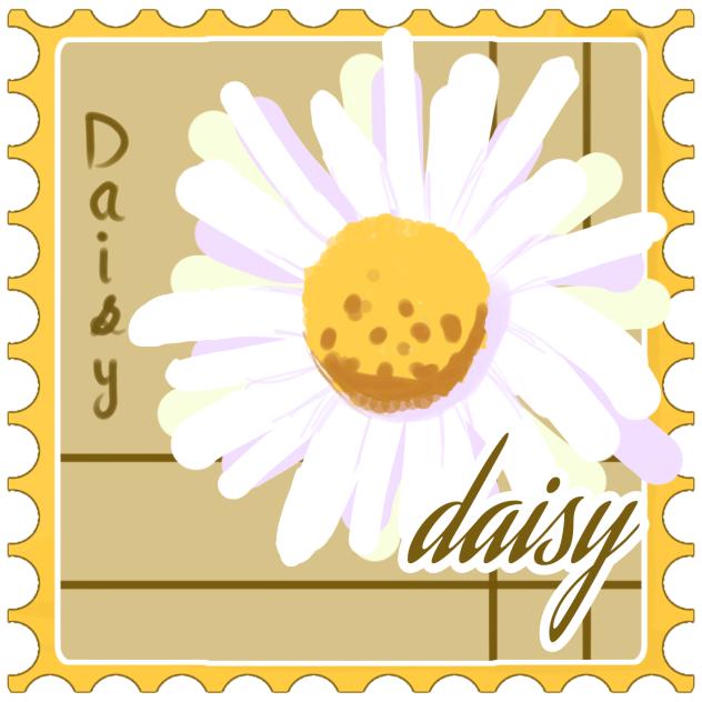 Daisy stamp