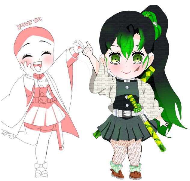 kny chibi collab