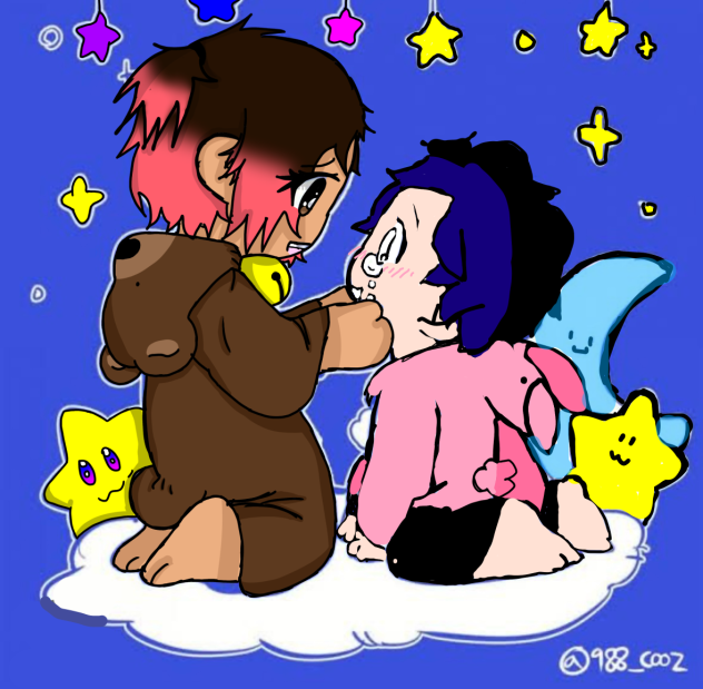 Please don’t cry…I’ll protect you