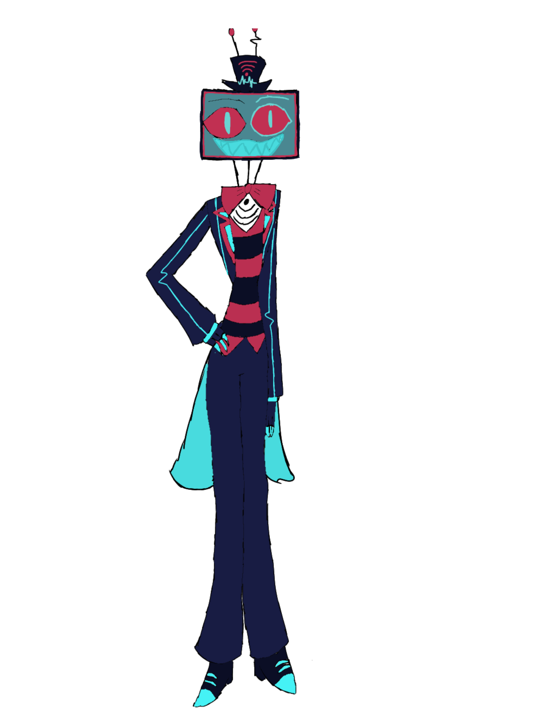 I saved him from my notebook - ibisPaint