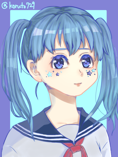 ツインテール少女