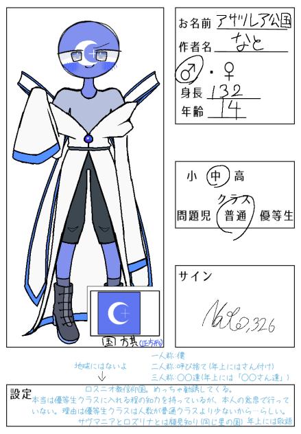 キャラ募ぉなんね