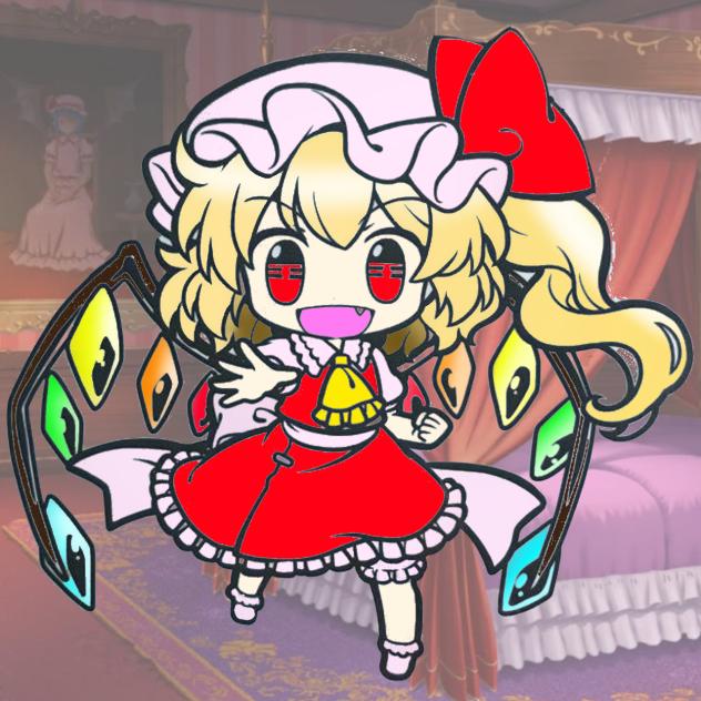 フランドールぬりえ