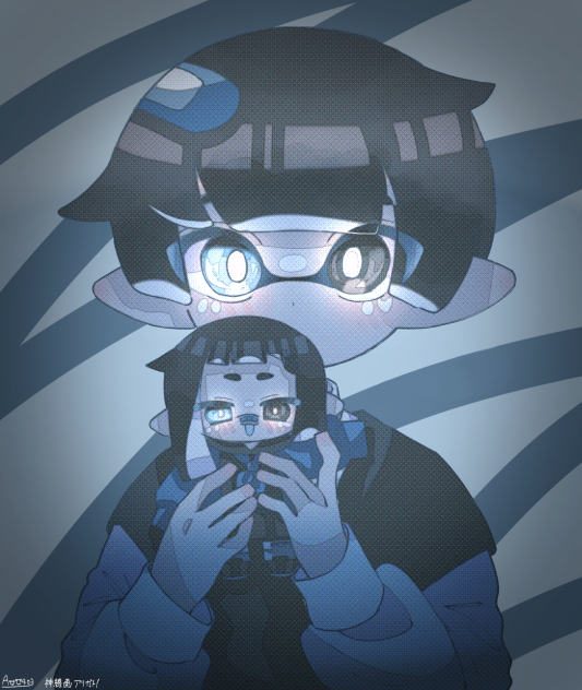 ぴのの線画神すぎて泣いた