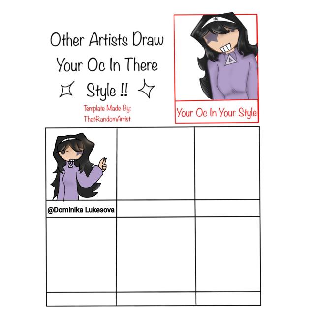 Your oc in my style