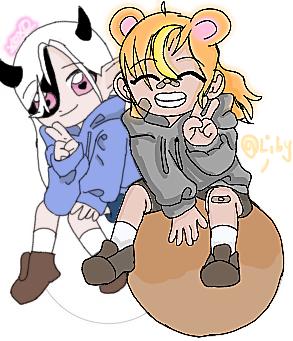 Mine & someone else's Oc!