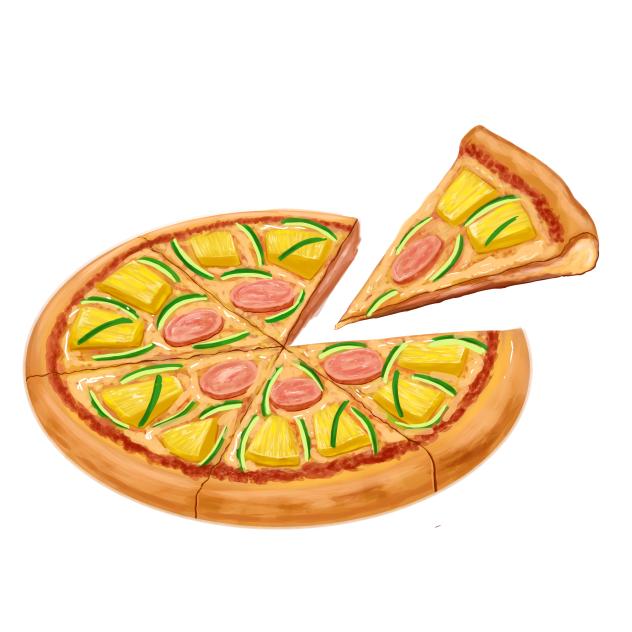 Pizza (No Cheese Pull)
