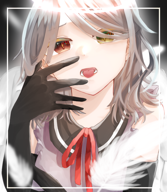 「にがっ」